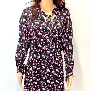 NWT - All Saints Kristen Kukio Floral Dress